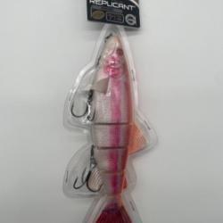 Leurre souple arm&eacute; Fox rage replicant shallow jointed trout golden 23cm