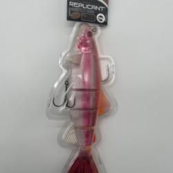 Leurre souple armé Fox rage replicant jointed trout golden 23cm