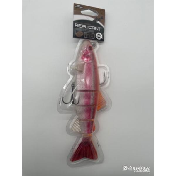 Leurre souple arm� Fox rage replicant jointed trout golden 23cm