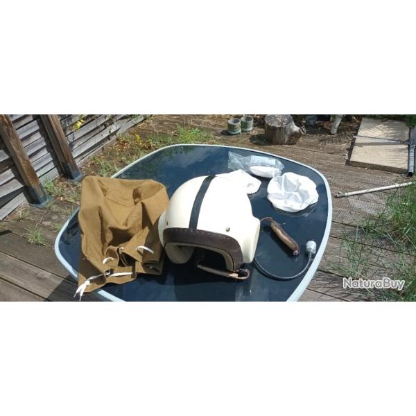 Casque pilote h�licopt�re. Arm�e Suisse.