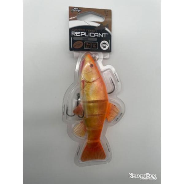 Leurre souple arm� Fox rage replicant jointed tench golden 14cm