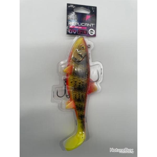 Leurre souple arm� Fox rage replicant wobble bright perch 23cm