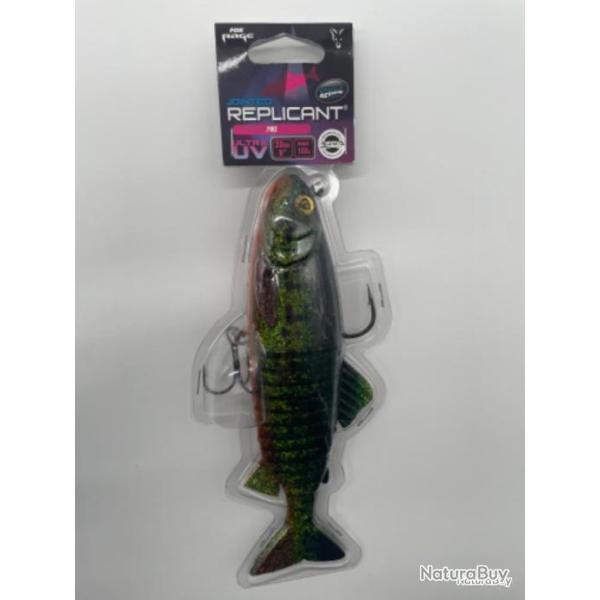 Leurre souple arm� Fox rage replicant jointed pike 23cm