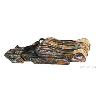 KANANA Sac De Pêche Fourre-Tout 130 Cm – Grand Coffre à Canne, 2 Sacs, 2 Tiroirs, Polyvalent