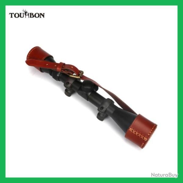 Accessoires De Pistolet De Chasse Lunette de vise Porte-Couvercle En Cuir