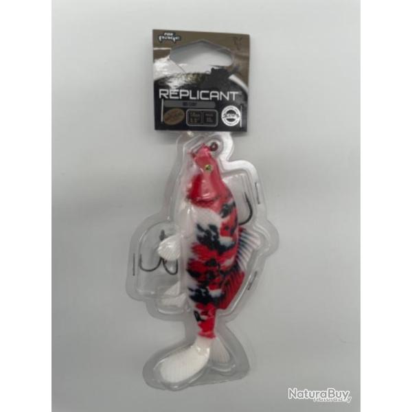 Leurre souple arm� Fox rage replicant koi carp 14cm