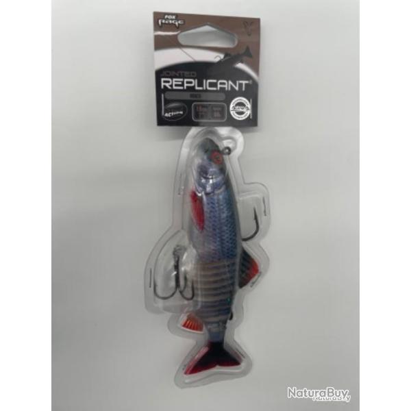 Leurre souple arm� Fox rage replicant jointed roach 18cm