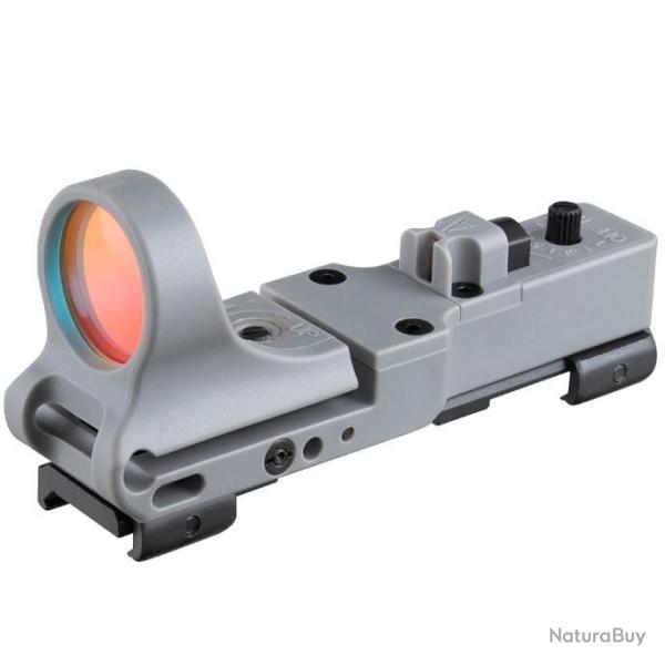 FIRE WOLF Point Rouge Reflex Couleur GRIS