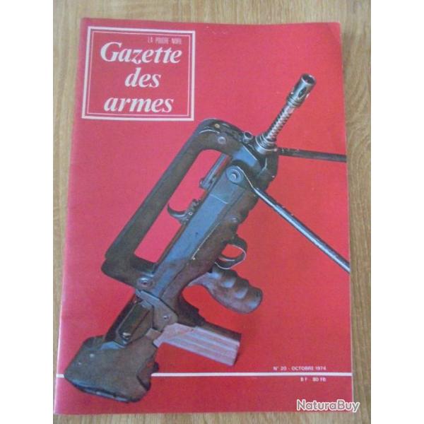 Gazette des armes Mensuel N�20 Octobre 1974 6Armefusil d'assaut en calibre 5,56