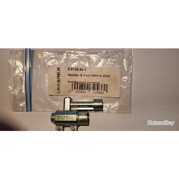 Valve assembl�e pour pistolet mitrailleur HK MP5 Airgun UMAREX