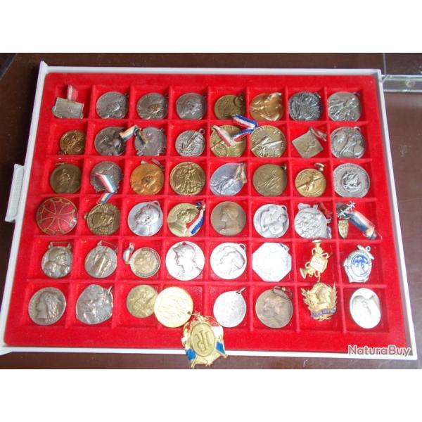 Gros lot de m�dailles Fran�aises ww1   14-18