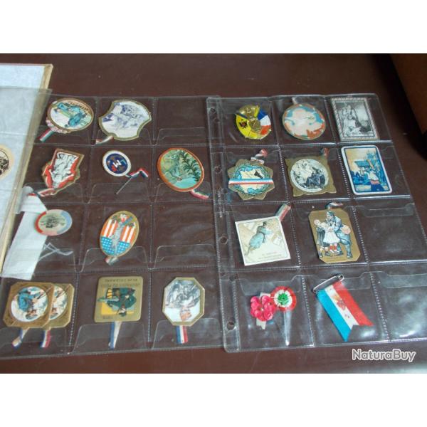RARE!!!! Gros lot de m�dailles Fran�aises ww1   14-18  CARTONS