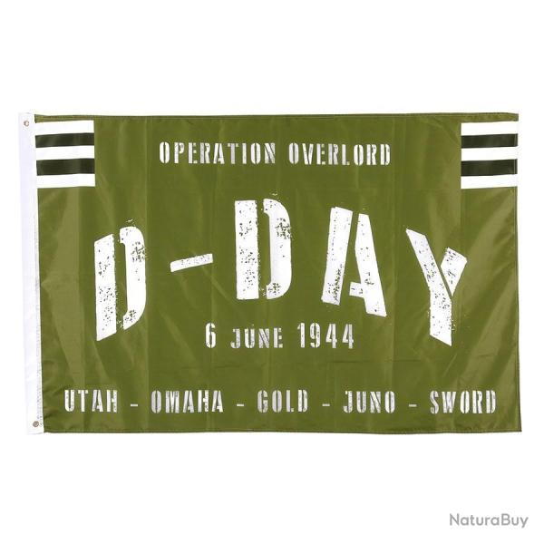 Drapeau D-Day Operation overlord 1m x 1m50