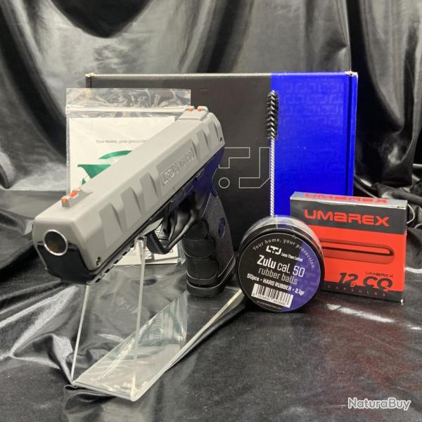 MEGA PROMO - Pack pr�t � tirer - PISTOLET BRAVO CO2 C50 - (Munitions + CO2)