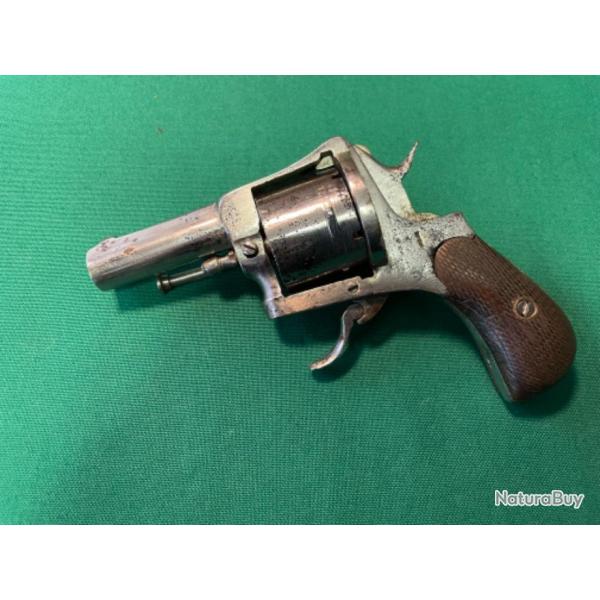 R�VOLVER  V�LODOG  CALIBRE 380  SYST�ME LEFAUCHEUX A CADRE FERM�   19 �ME