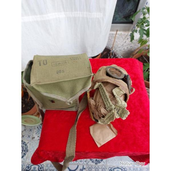 Masque A Gaz d�fense passive mod�le CS 38 avec cartouche C 38