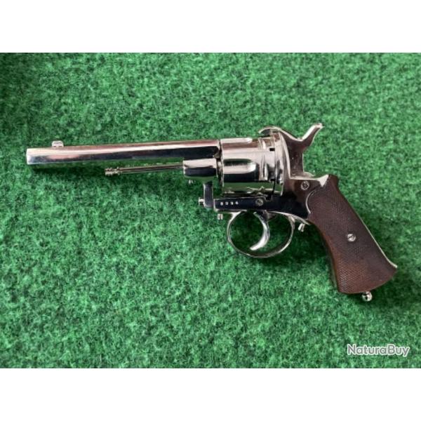 RVOLVER  LEFAUCHEUX EN 9 MM A BROCHE  DE LA MANUFACTURE ROYALE DE LIGE  19 ME