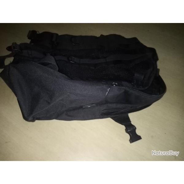 Sac noir tactique 20 litre
