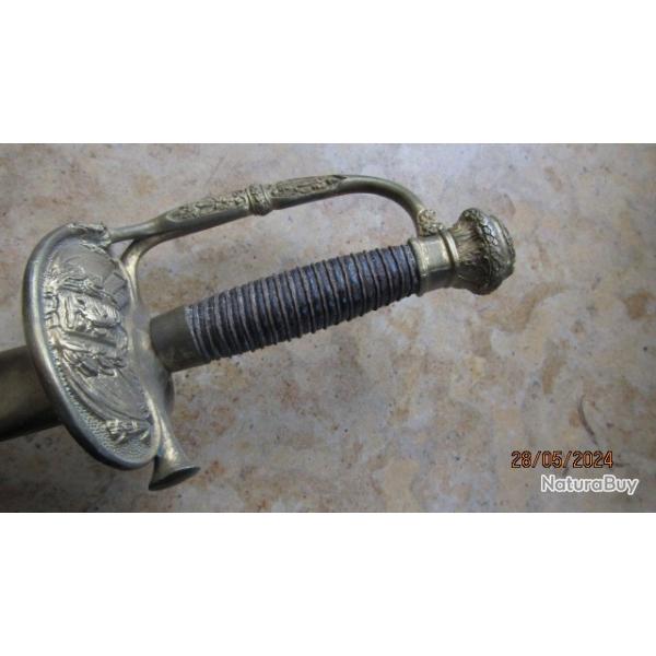 Ep�e officier sup�rieur Louis  Philippe au coq flamboyant Fran�ais Toute armes car achat personnel.