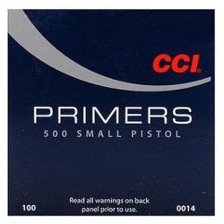 Amorces CCI Small Pistol boite de 100