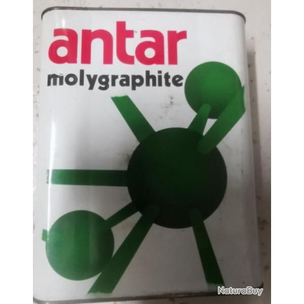 Vintage Rare  bidon huile ANTAR pour dcoration