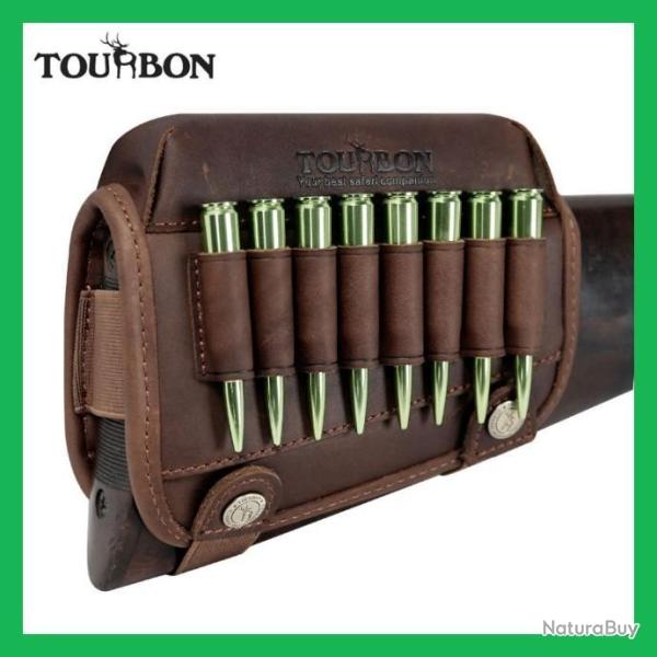 TOURBON boutstock, repose-joue, releveur, cuir v�ritable