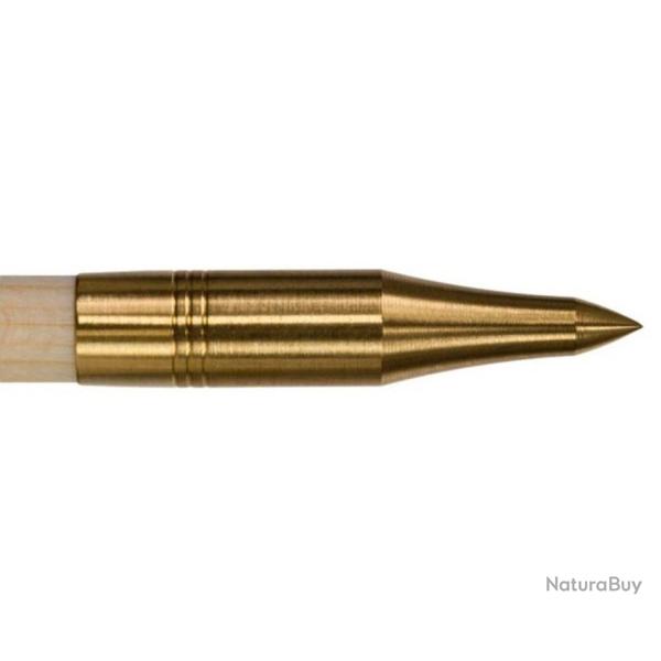 Pointe Field Classic 3D Brass TopHat x 12 100 grain 11/32