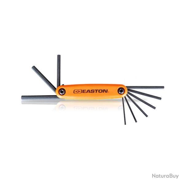Jeu de cl�s Allen pliables Easton Pro XL Clam Pack