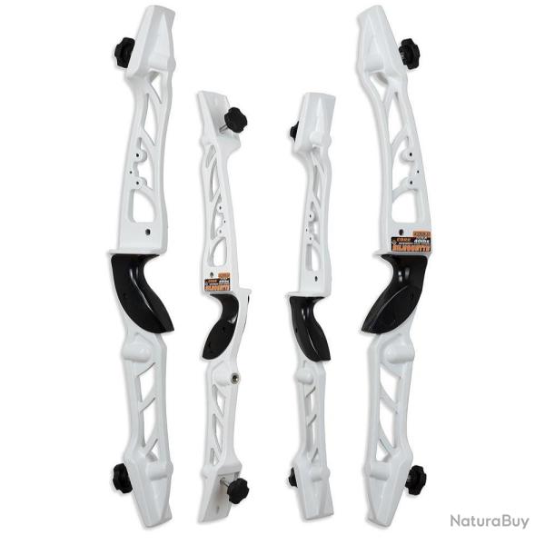 Poign�e recurve Core Silhouette RH Blanc 24"