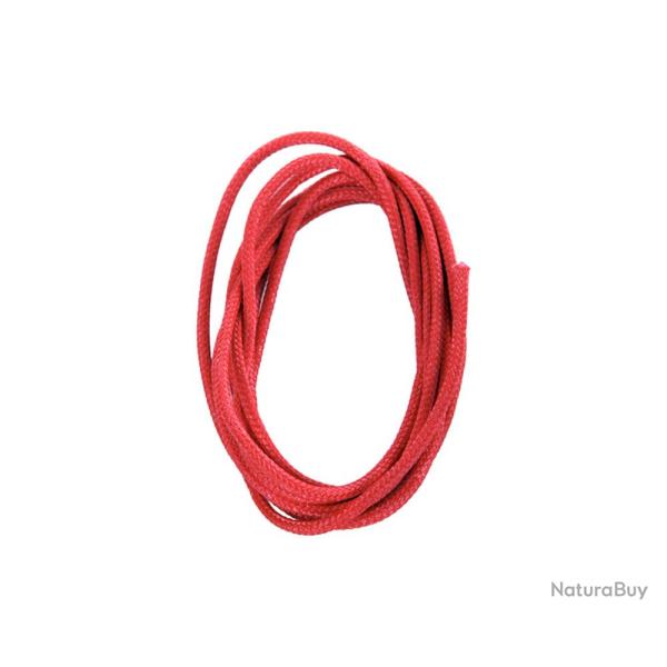 Cordelette pour D-Loop BCY .060 rouge polyester tress� 1m