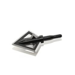 Lot de 3 pointes de chasse Magnus Black Hornet à lames fixes 100 grain 4 blades - BH Ser-razor