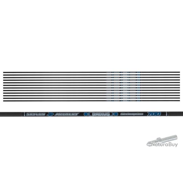 Lot de 12 tubes Skylon Radius ID4.2 en carbone 700