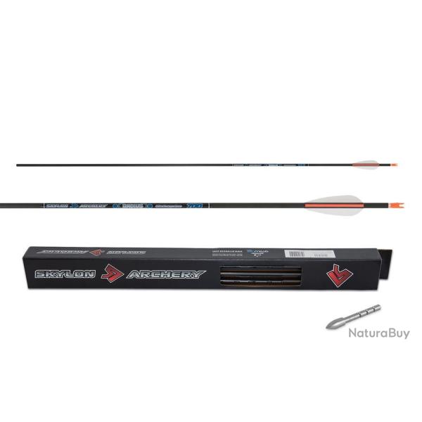 Lot de 12 fl�ches Skylon Radius 4,2 mm en carbone 700 80-100 gr