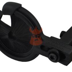 Repose fl&egrave;che Booster whisker biscuit ambidextre noir