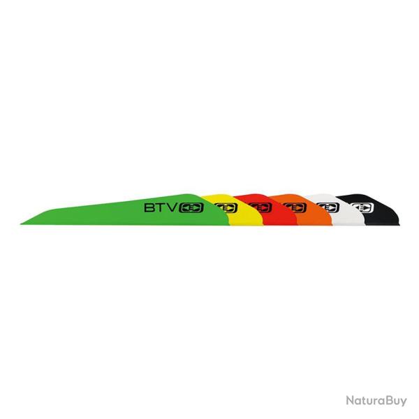 Lot de 100 plumes Easton BTV Bright orange