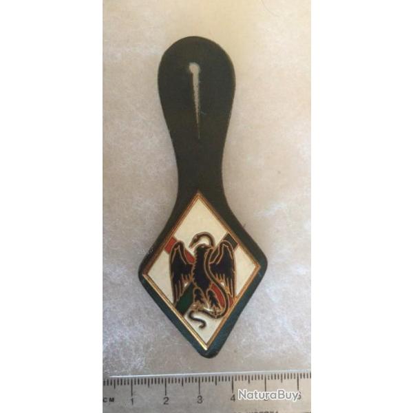 INSIGNE LEGION ETRANGERE - 1er REGIMENT �TRANGER  Balme 1198 avec cuir