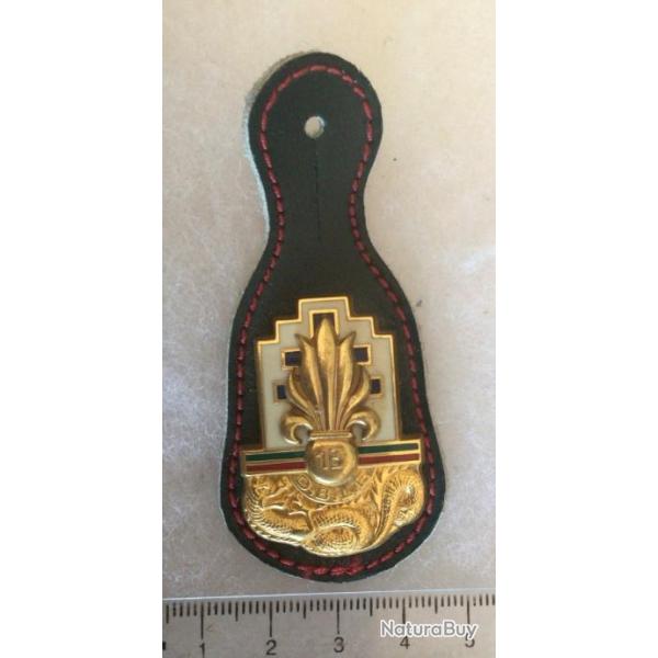 FRANCE L�GION �TRANG�RE Insigne 13� DBLE DEMI BRIGADE L�GION �TRANG�RE avec cuir