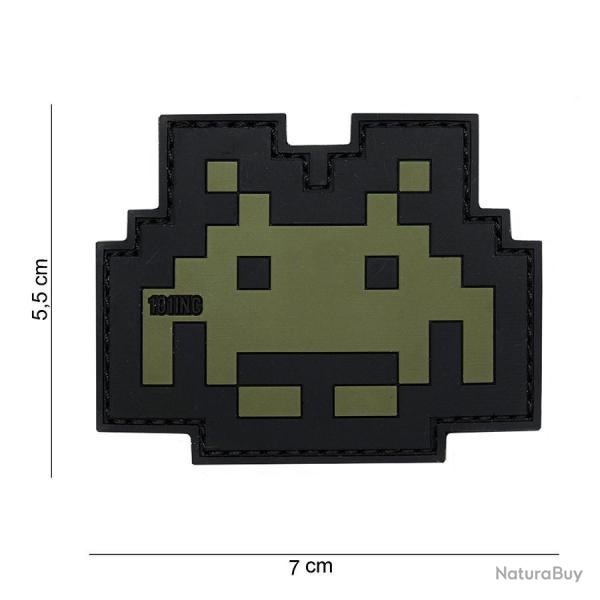 Patch 3D PVC  Space invader n�3
