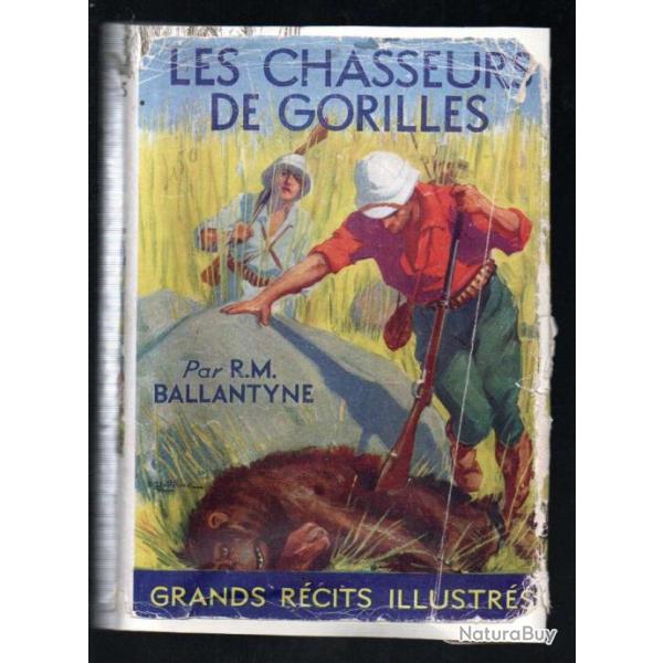 les chasseurs de gorilles de r.m. ballantyne (1825-1894) grands r�cits illustr�s