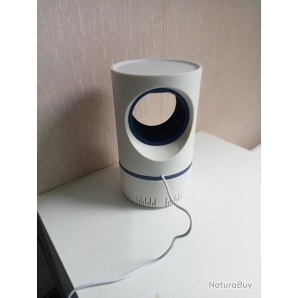 Lampe �lectrique anti-moustiques, lumi�re LED, pi�ge � insectes, petit antiparasitaire avec alimenta