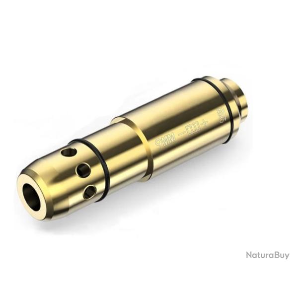 Cartouche laser rouge 9mm (9x19 para) pour rglage et entrainement