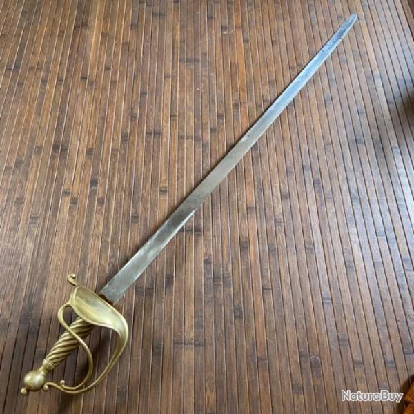 RARE TR�S FORT SABRE  DE CAVALERIE LOURDE