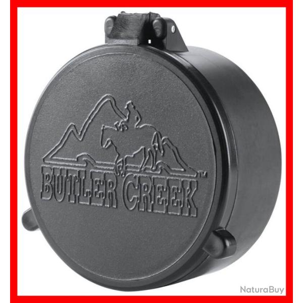 CAPUCHON DE PROTECTION BUTLER CREEK POUR L'OBJECTIF DE LUNETTE DE VISEE - �65.40 MM - OBJECTIF