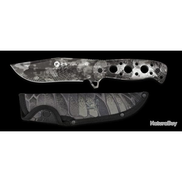 Couteau K25 Phyton. Lame 13.7 cm 32338