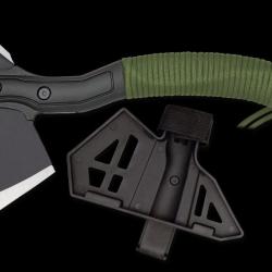 Albainox 32516 Hache Tactique 29 cm - Lame Inox & Poign&eacute;e Paracorde