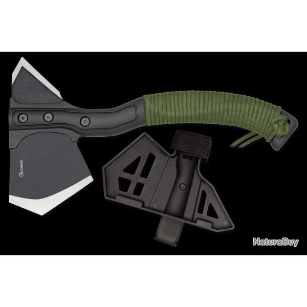 Albainox 32516 Hache Tactique 29 cm - Lame Inox & Poign�e Paracorde