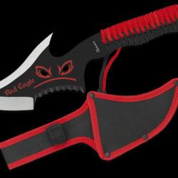 Couteau Albainox 32603 Red Eagle - Lame acier inox & manche paracorde