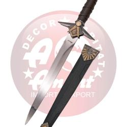 Amont S0297 R&eacute;plique Dague Ma&ccedil;onnique - 40 cm, Manche & Fourreau Orn&eacute;s