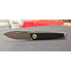 Couteau de poche ANV Z050-001 - Slip-joint, acier Sleipner, format compact&nbsp;