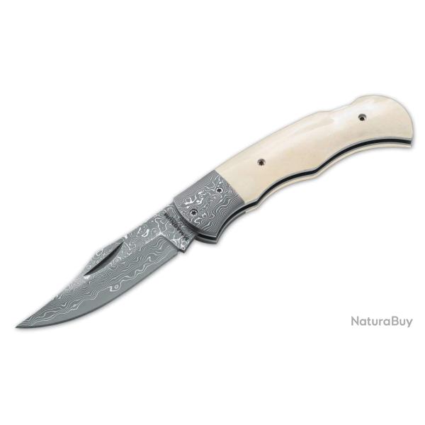 Boker Magnum 01MB180DAM Damascus Bone